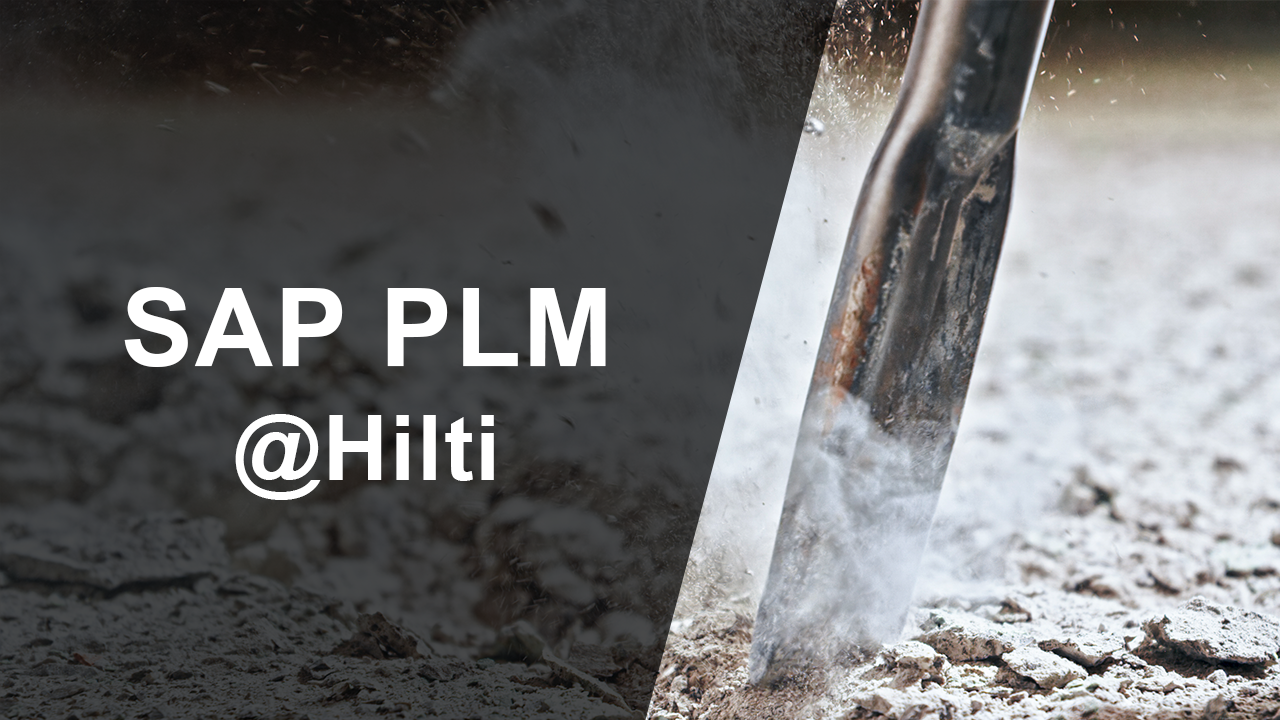 Hilti and SAP PLM – a true success story